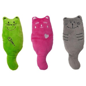 Aumüller Katzenspielkissen Plüschkatzen Produktbild