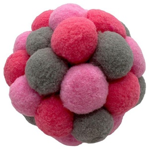 Aumüller Katzenspielkugel Pink Plush Produktbild