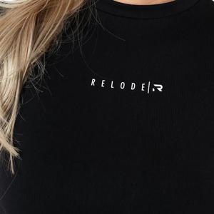 Aura Seamless T‑shirt Svart produkt bild