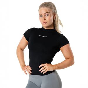Aura Seamless T‑shirt Svart produkt bild