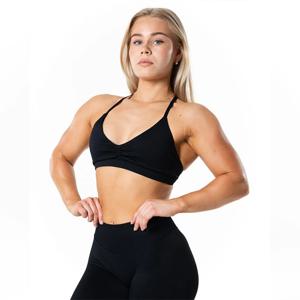 Aura Sport-bh Svart produkt bild
