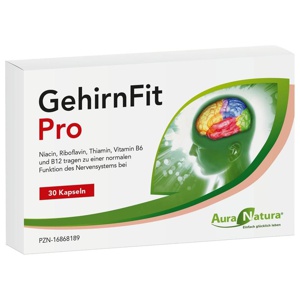 AURANATURA GehirnFit Pro Kapseln Produktbild