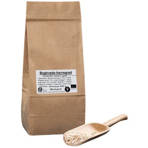 Aurion Boghvedehavregrød Økologisk   600 g produktbillede