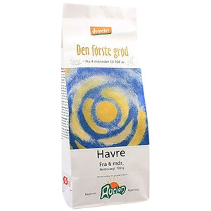 Aurion Den Første Grød Fra 6 Mdr. - Havre Økologisk Demeter   700 g produktbillede