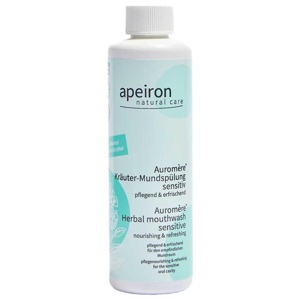 Auromere Kräuter Mundspülung sensitiv, 250 ml Öl Produktbild