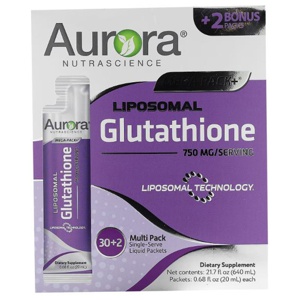 Aurora Liposomal Glutation dospåsar 32 st produkt bild