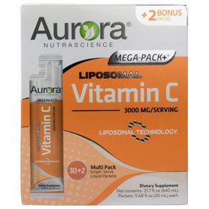 Aurora Mega Liposomal C dospåsar 32 st produkt bild