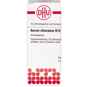 AURUM CHLORATUM D 12 Globuli Produktbild