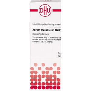 AURUM METALLICUM D 200 Dilution Produktbild