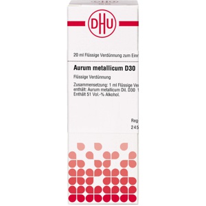 AURUM METALLICUM D 30 Dilution Produktbild