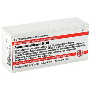 AURUM METALLICUM LM XII Globuli Produktbild