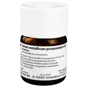 AURUM METALLICUM PRAEPARATUM D 6 Trituration Produktbild