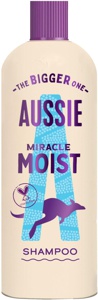 Aussie Miracle Moist Shampoo 600 ml produktbilde