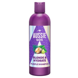 Aussie SOS Blonde & Hydrate Purple Shampoo 300 ml Produktbild