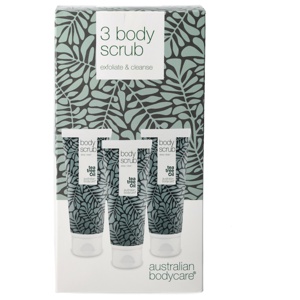 Australian Bodycare 3 Body Scrub - 1 sæt produktbillede