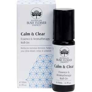 Australian Bush Flower Essences Roll-On Essence & Aromaterapi   Calm & Clear produktbillede