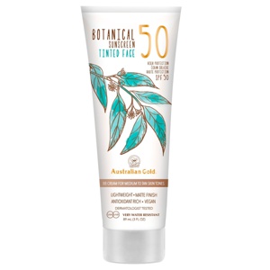 Australian Gold Botanical Tinted Medium-Tan SPF 50 88 ml produktbillede