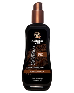 Australian Gold Dark Tanning Accelerator Spray Gel with Bronzer 237 ml Produktbild