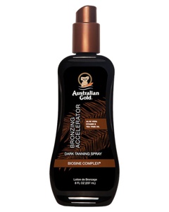 Australian Gold Dark Tanning Accelerator Spray Gel with Bronzer produktbillede