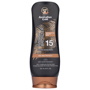 Australian Gold Instant Bronzer Lotion Sunscreen 15 237 ml Produktbild