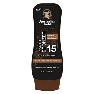 Australian Gold Instant Bronzer Lotion with Bronzer SPF15 237ml produktbilde