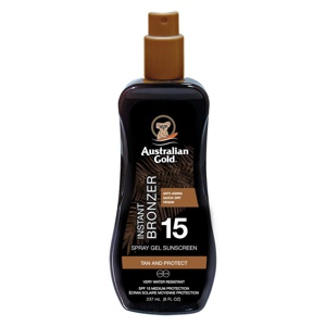 Australian Gold Instant Bronzer Spray Gel With Bronzer SPF15 237ml produktbilde