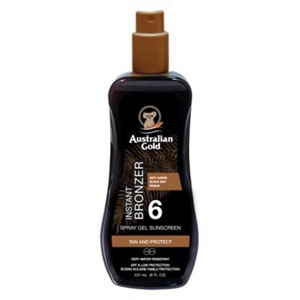 Australian Gold Instant Bronzer Spray Gel With Bronzer SPF6 237ml produktbilde