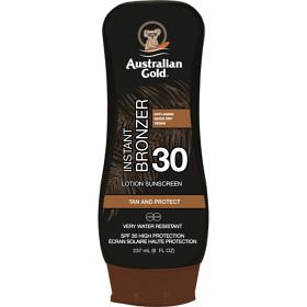 Australian Gold AustralianGold Lotion mit Bronzer SPF30 Kropp 237 ml Lotion Bronserande Kvinna Spray produkt bild