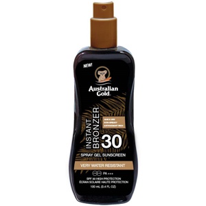 Australian Gold SPF 30 Spray Gel with Bronzer 100 ml Produktbild