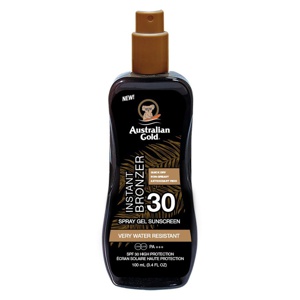 Australian Gold SPF 30 Spray Gel with Bronzer 100 ml produktbilde
