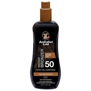 Australian Gold SPF 50 Spray Gel with Bronzer 237 ml produktbilde