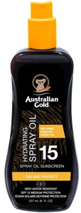 Australian Gold SPF15 Carrot Intensifier Oil Spray 237ml produktbilde