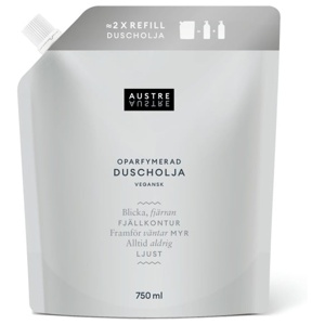 AUSTRE Duscholja Oparfymerad Refill 750 ml produkt bild