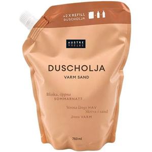AUSTRE Duscholja Vårdande Varm Sand Refill 750 ml produkt bild