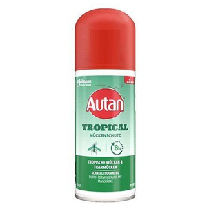 Autan TROPICAL DRY MÜCKENSCHUTZ 100 ml Spray Produktbild