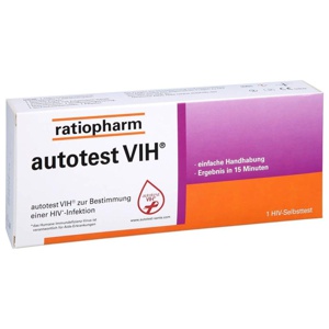 AUTOTEST VIH HIV-Selbsttest ratiopharm Produktbild