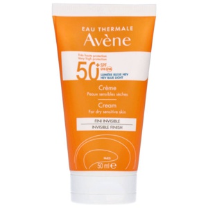 Avéne Cream For Very Dry Sensitive Skin SPF 50 Invisible Finish produktbillede