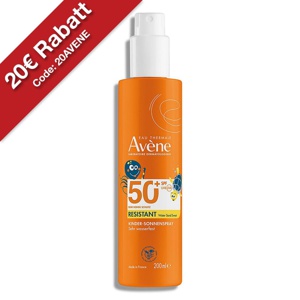 AvÃ¨ne Kinder Sonnenspray SPF 50+ Produktbild