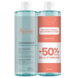 Avène Micellar Water Makeup Remover Pack 2 X 400ml Produktbild
