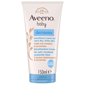 Aveeno baby Dermexa Emollientien Creme, 150 ml Creme Produktbild