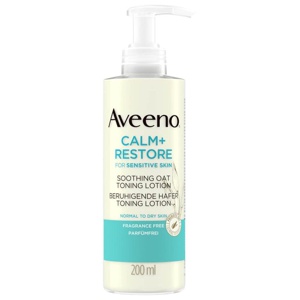 AVEENO Calm+ Restore beruhigende Hafer Toning Lot. Produktbild