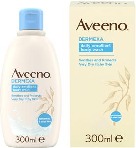 Aveeno Dermexa Daily Emollient Body Wash, 300 ml produkt bild