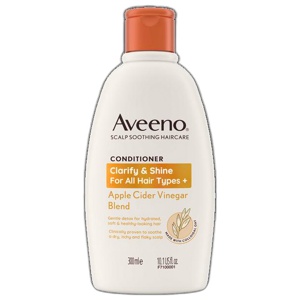 Aveeno Haircare Clarify and Shine+ Apple Cider Vinegar Conditioner 300ml product image