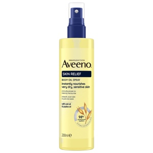Aveeno Skin Relief Body Oil Spray, 200 ml produkt bild