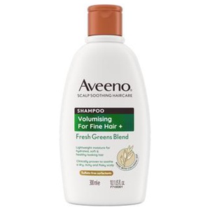 Aveeno Volumising Fresh Greens Scalp Soothing Shampoo 300ml product image