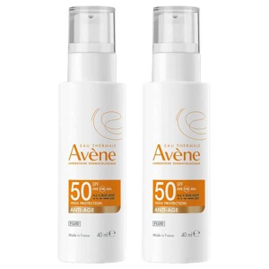 Avene Anti-Age Fluid SPF 50, 2x40 ml Emulsion Produktbild