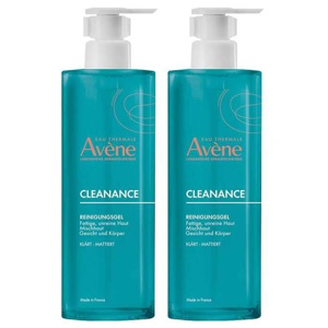 Avene Cleanance Reinigungsgel, 2x400 ml Gel Produktbild