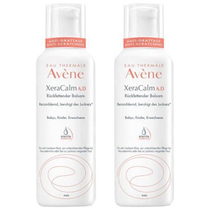 Avene XeraCalm A.D rückfettender Balsam, 2x400 ml Balsam Produktbild