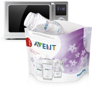 Avent Påsar för ångsterilisering i mikrovågsugn produkt bild