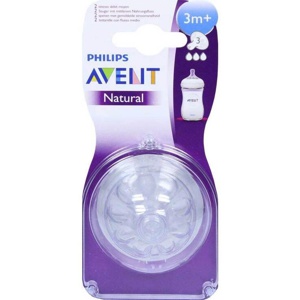 Avent Sauger Naturnah 3 Mon. +, 2 St n.v. Produktbild